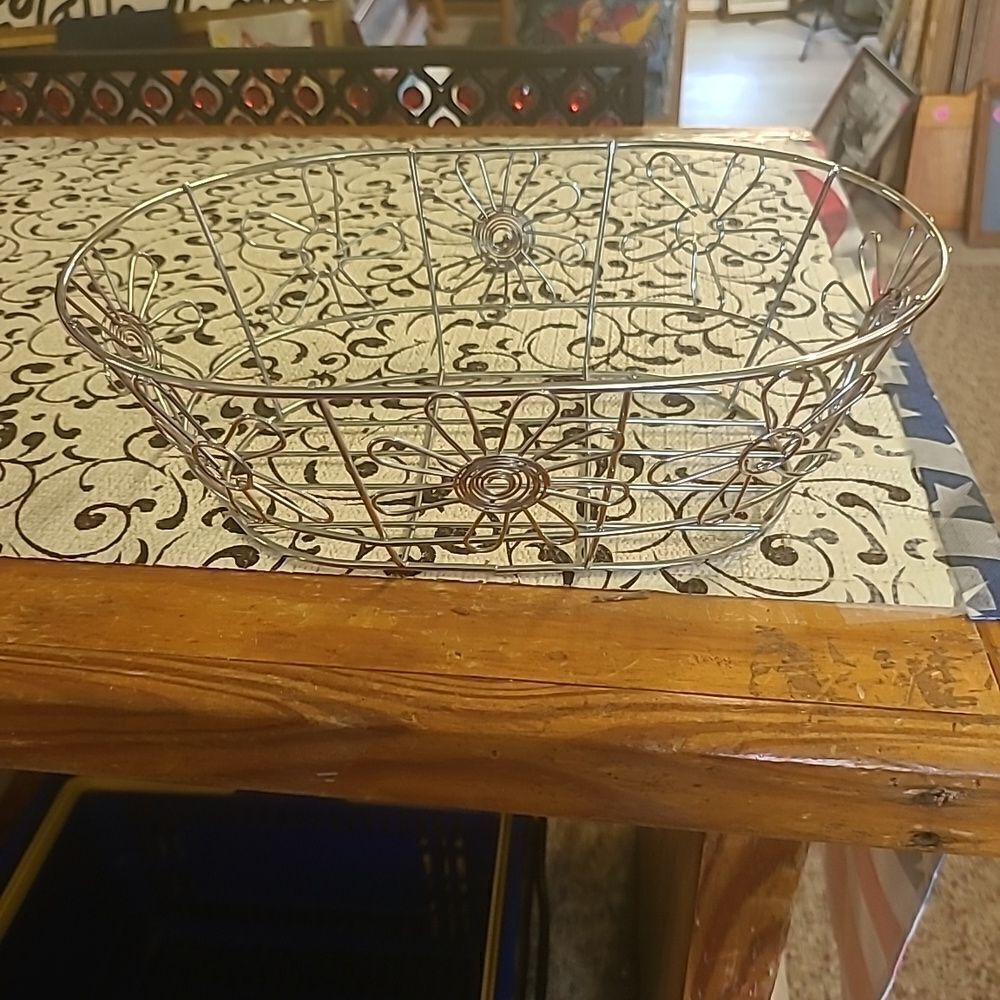 Wire Floral Basket